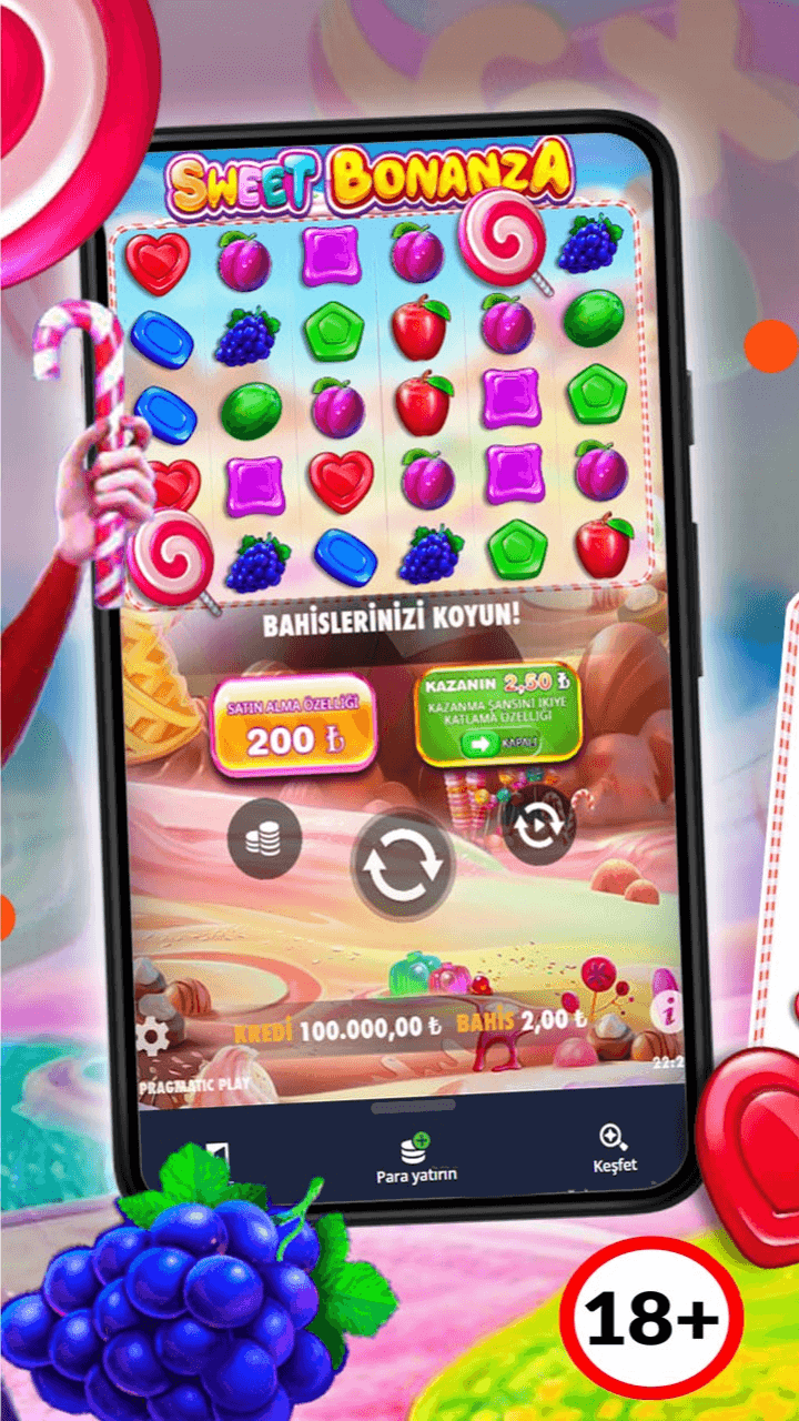 Sweet Bonanza Türkiye Screenshot